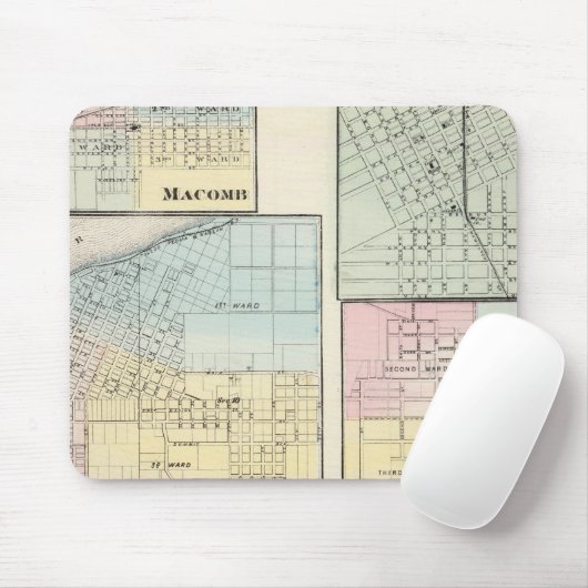 Warschau, Macomb, Marshall, Kanton Mousepad (Mit Mouse)