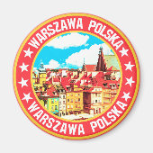 Warschau Magnet (Vorne)