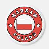 Warschau Magnet (Vorne)