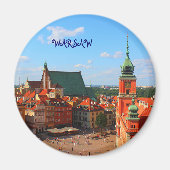 Warschau Magnet (Vorne)