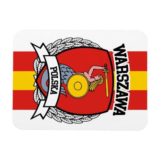 Warschau Magnet (Horizontal)