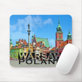 Warschau Mousepad (Mit Mouse)