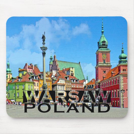 Warschau Mousepad (Vorne)