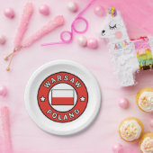 Warschau Pappteller (Party)