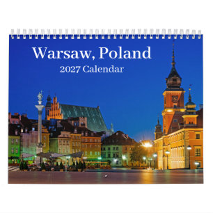 Warschau Polen 2025 Kalender