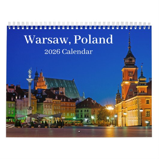 Warschau Polen - Kalender 2025 (Titelbild)