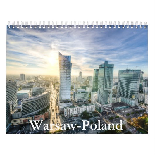 Warschau-Polen-Kalender Kalender (Titelbild)