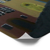 Warschau, Polen Poster (Ecke)