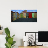 Warschau, Polen Poster (Heimbüro)