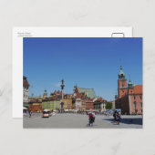 Warschau, Polen Postkarte (Vorne/Hinten)