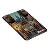 Warschau Polen Reise Magnet (Rechte Seite)