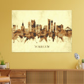 Warschau Polen Stadt Leinwanddruck (Insitu (Wohnzimmer))