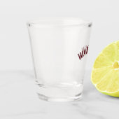 Warschau, Polen Vintag Arch Schnapsglas (Links)