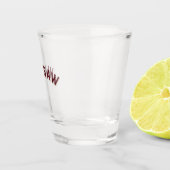 Warschau, Polen Vintag Arch Schnapsglas (Rechts)