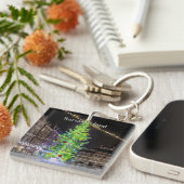 Warschau, Polen Weihnachtsfeier Schlüsselanhänger (Vorderseite rechts)