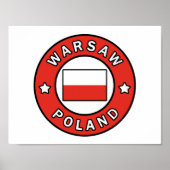 Warschau Poster (Vorne)