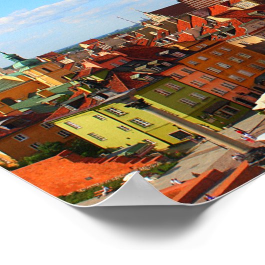 Warschau Poster (Ecke)