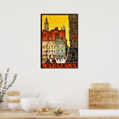 Warschau Poster (Küche)