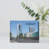 WARSCHAU POSTKARTE (Stehend Vorderseite)