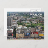Warschau Postkarte (Vorne/Hinten)