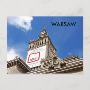 Warschau Postkarte
