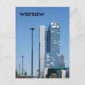 Warschau Postkarte (Vorderseite)