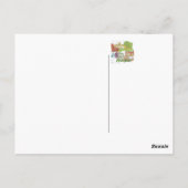 Warschau Postkarte (Rückseite)