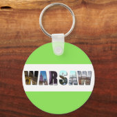 Warschau Schlüsselanhänger (Vorderseite)