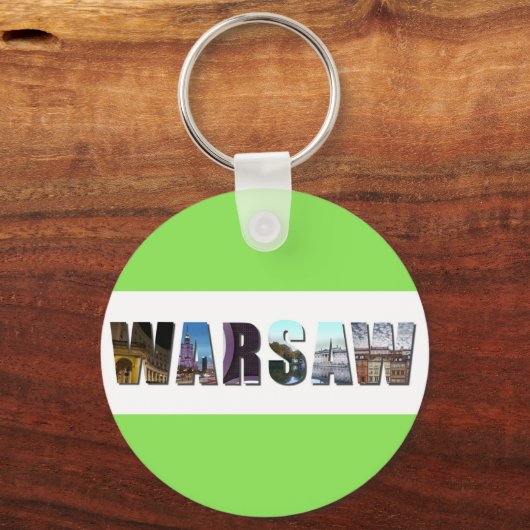 Warschau Schlüsselanhänger (Vorderseite)