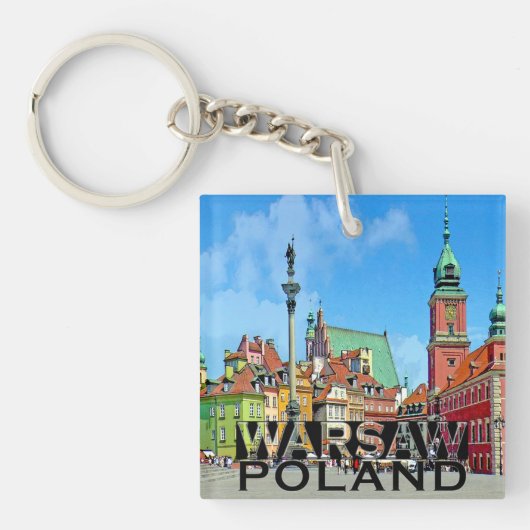 Warschau Schlüsselanhänger (Vorderseite)