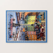 Warschau - Sigismund-Säule - Polen - Puzzle (Horizontal)