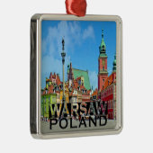 Warschau Silbernes Ornament (Rechts)