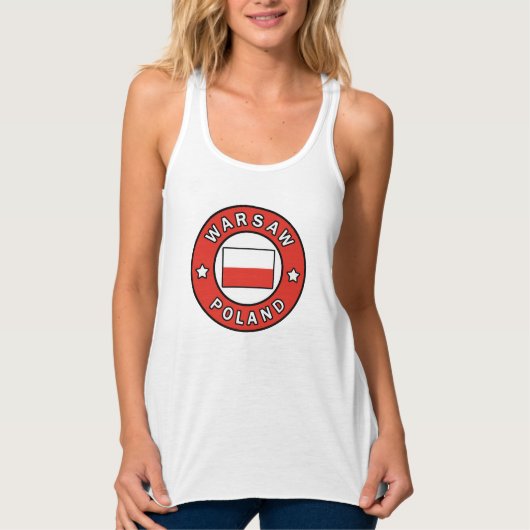 Warschau Tank Top (Vorderseite)