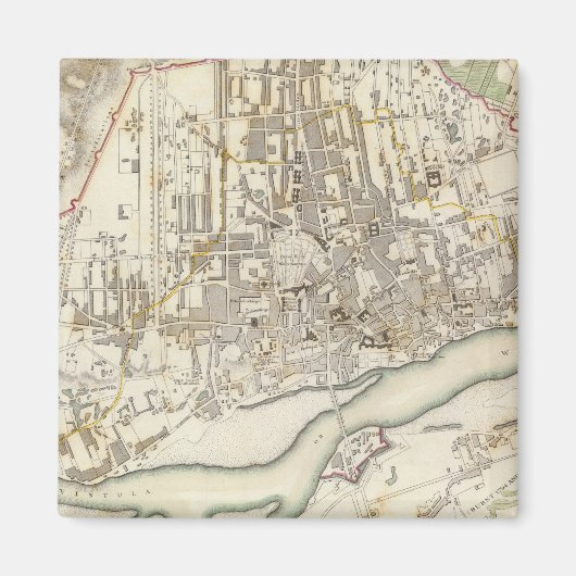 Warschau Warszawa Magnet (Vorne)