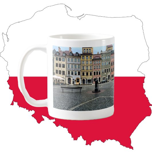 Warschauer Altstadt Polen Fotografie Kaffeetasse