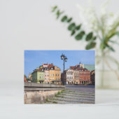 Warschauer Altstadt Postkarte (Stehend Vorderseite)