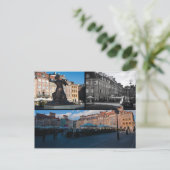 Warschauer Altstadt Postkarte (Stehend Vorderseite)