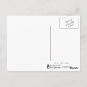 Warschauer Altstadt Postkarte (Rückseite)