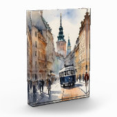 Warschauer Aquarellkunst Fotoblock (Links)