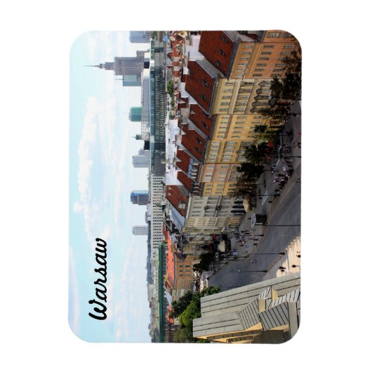 Warschauer Blick Magnet (Vertikal)