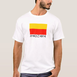 Warschauer Flagge "Warszawa" T-Shirt