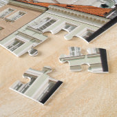 Warschauer Kirche und Statue, Polen Puzzle (Seite)