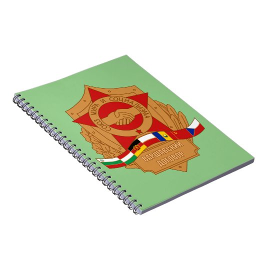 Warschauer Pakt, GKP, sozialistisches Osteuropa Notizblock (Rechte Seite)