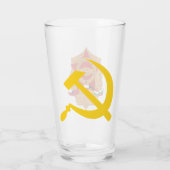 Warschauer Pakt, sowjetische Gewerkschaft, soziali Glas (Rückseite)