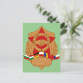 Warschauer Pakt, sowjetische Gewerkschaft, soziali Postkarte (Stehend Vorderseite)