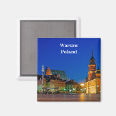 Warschauer Polen - Magnet (Vorderseite/Rückseite)