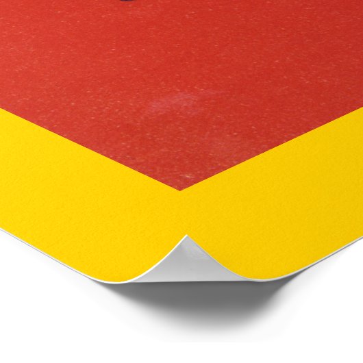 Warst du da? (Grenze) Poster (Ecke)