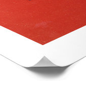 Warst du da? (Weiß) Poster (Ecke)