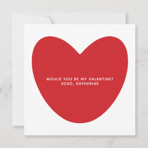 Wärst du mein Valentin? niedlicher Brauch des rote