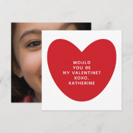 Wärst du mein Valentinherz-Foto?